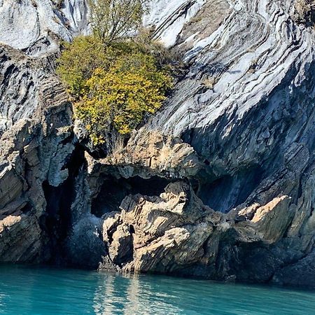 Cabana Cavernas Austral Puerto Sanchez Villa Екстериор снимка