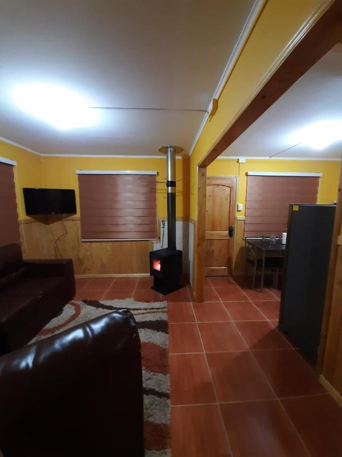 Cabana Cavernas Austral Puerto Sanchez Villa Екстериор снимка