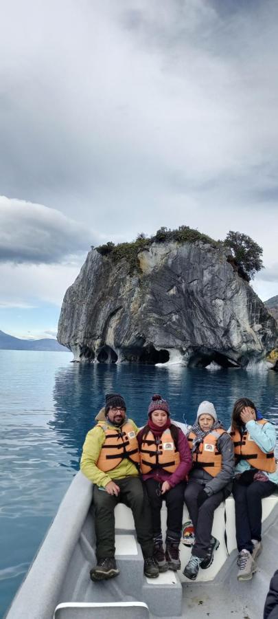 Cabana Cavernas Austral Puerto Sanchez Villa Екстериор снимка