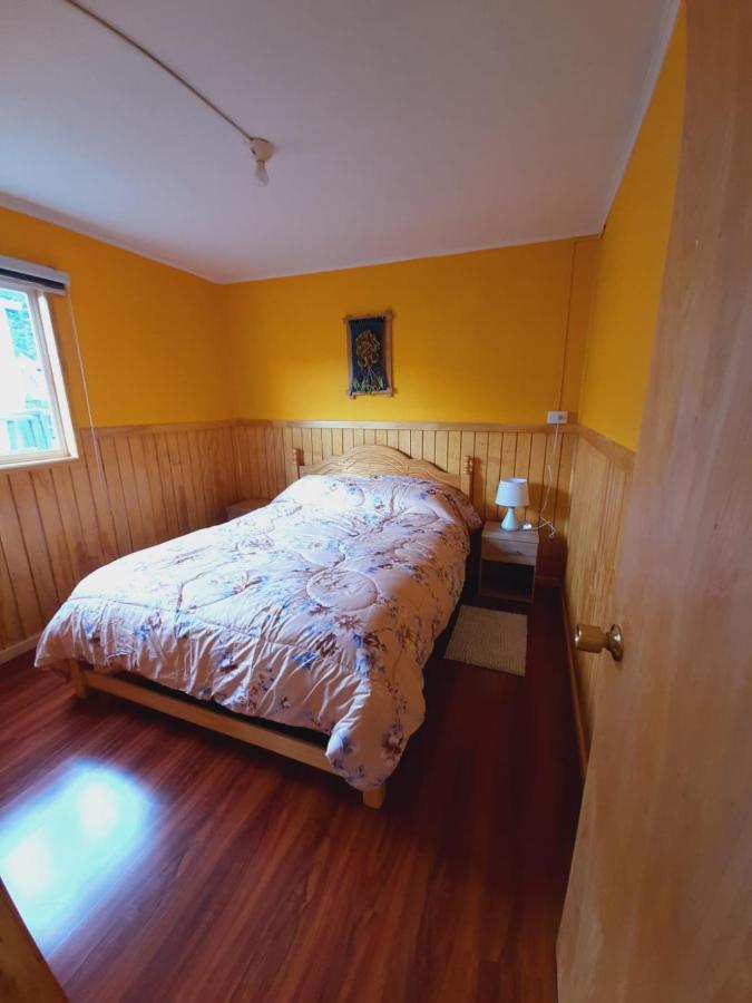 Cabana Cavernas Austral Puerto Sanchez Villa Екстериор снимка