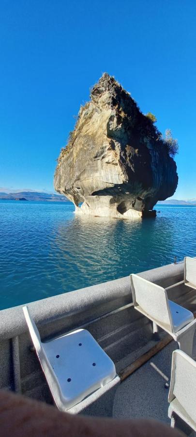 Cabana Cavernas Austral Puerto Sanchez Villa Екстериор снимка