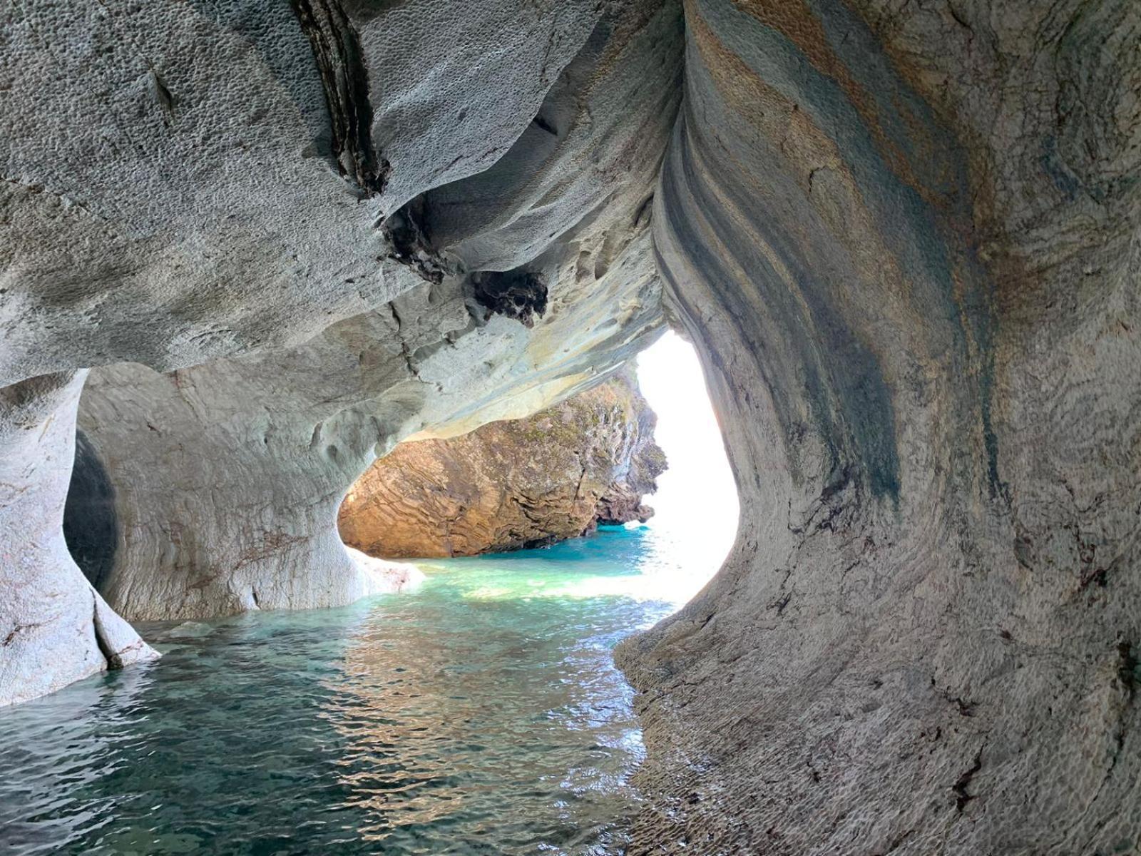 Cabana Cavernas Austral Puerto Sanchez Villa Екстериор снимка